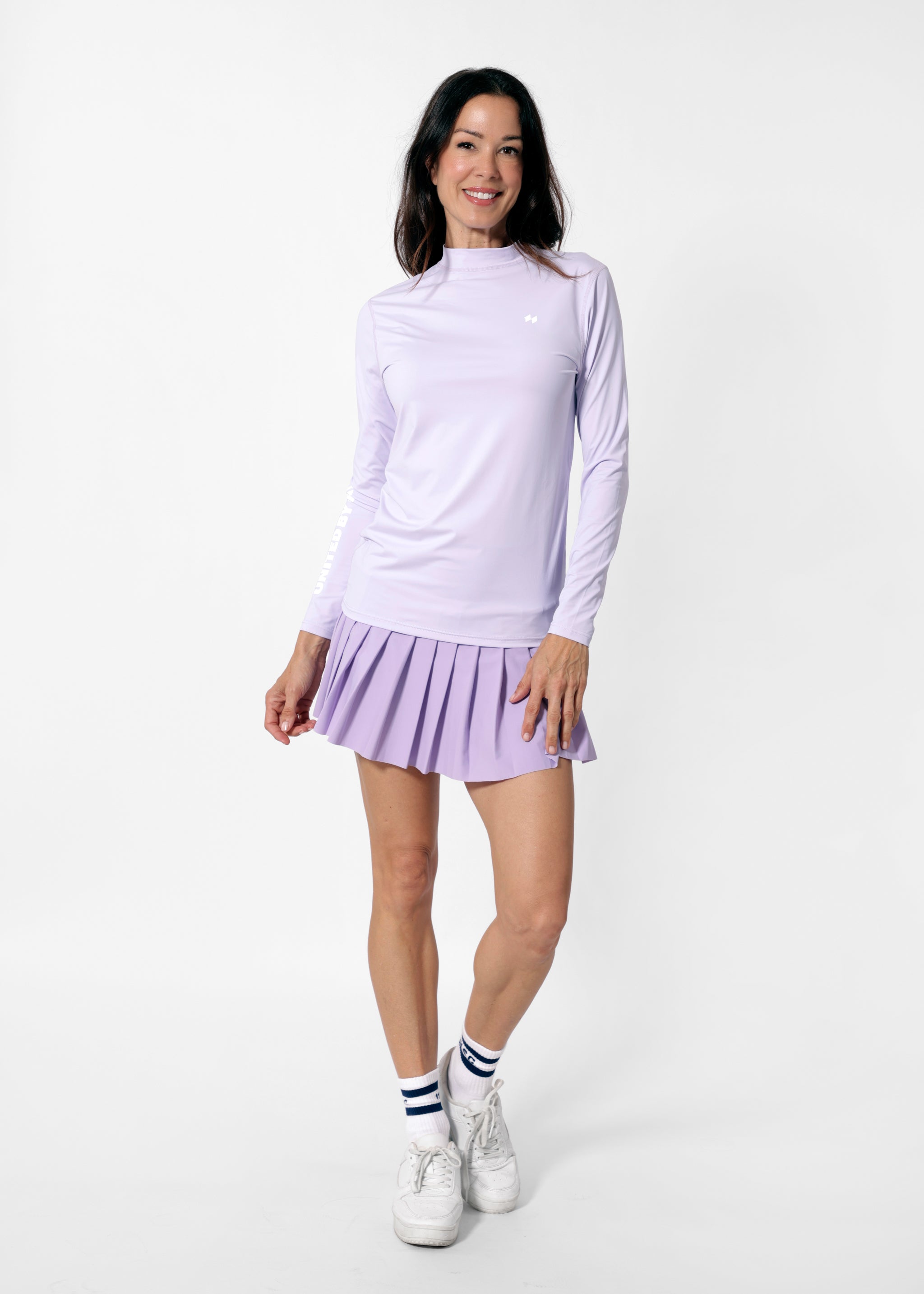 The Lilac Bella High-Waisted Pickleball Skirt