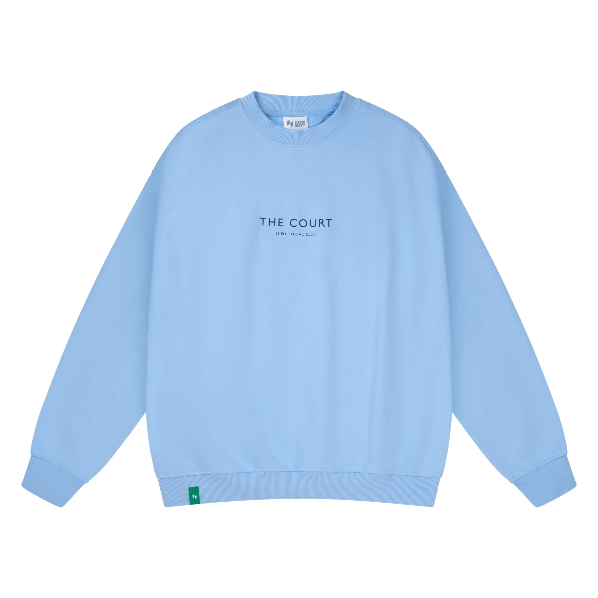The Blue Courtside Crewneck