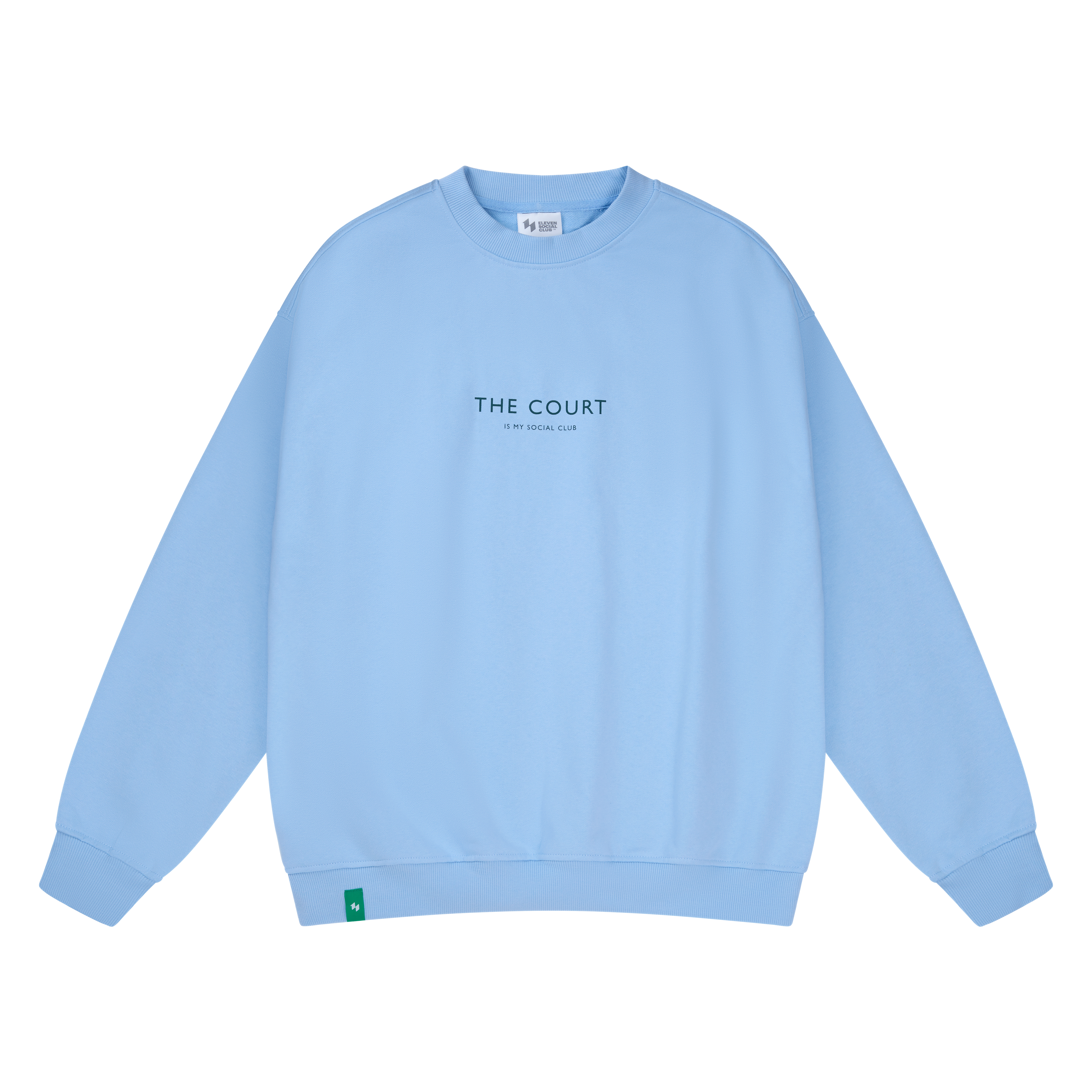 The Blue Courtside Crewneck