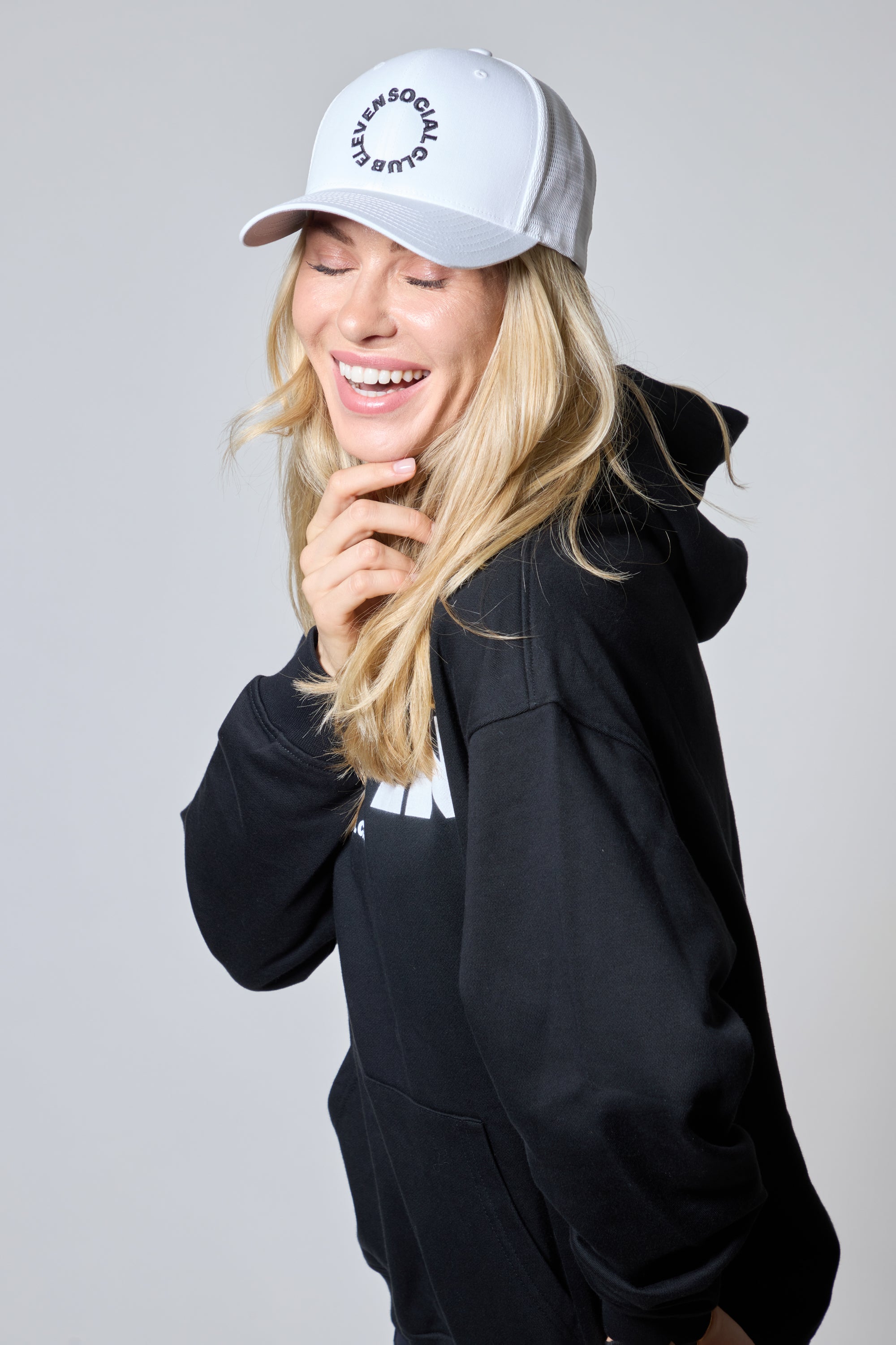 The White Circle Trucker Hat