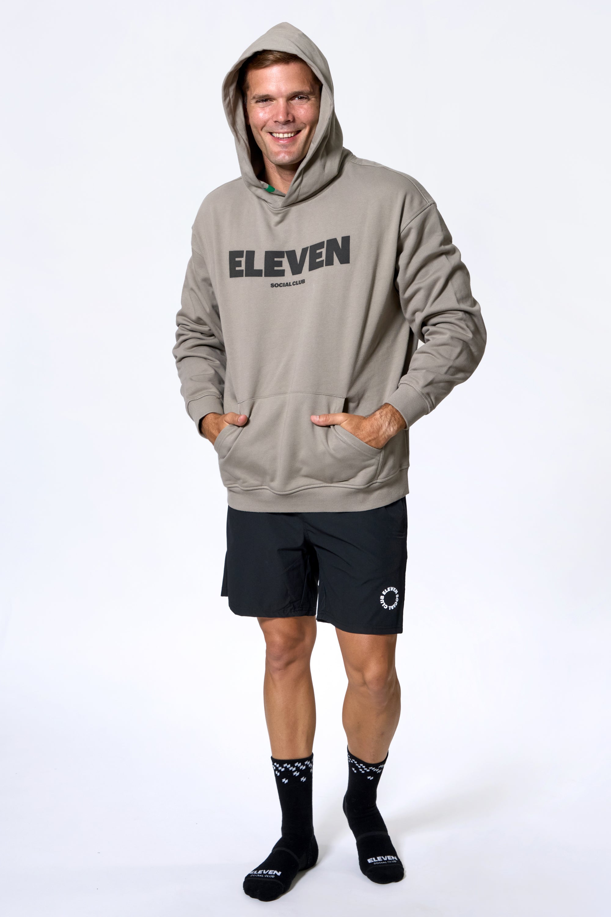 The Kaki Eleven Heavyweight Pickleball Hoodie
