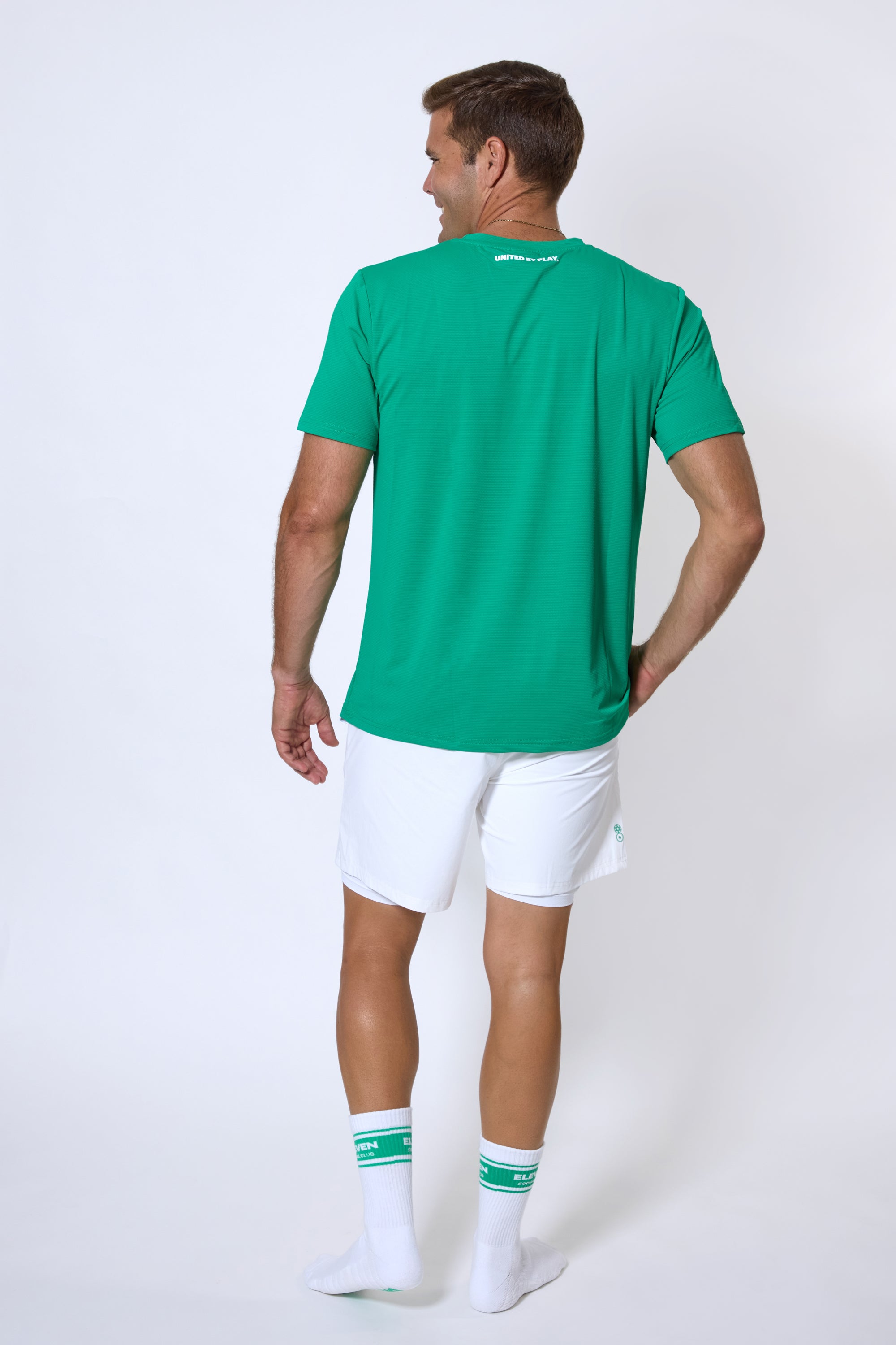 The White Max Lined Pickleball Short