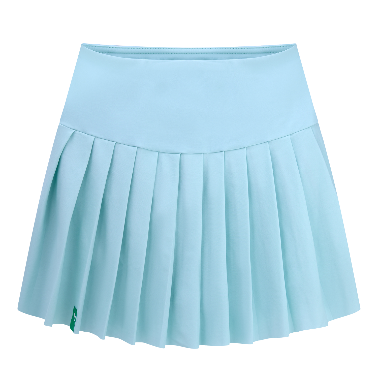 The Light Blue Bella High-Waisted Pickleball Skirt