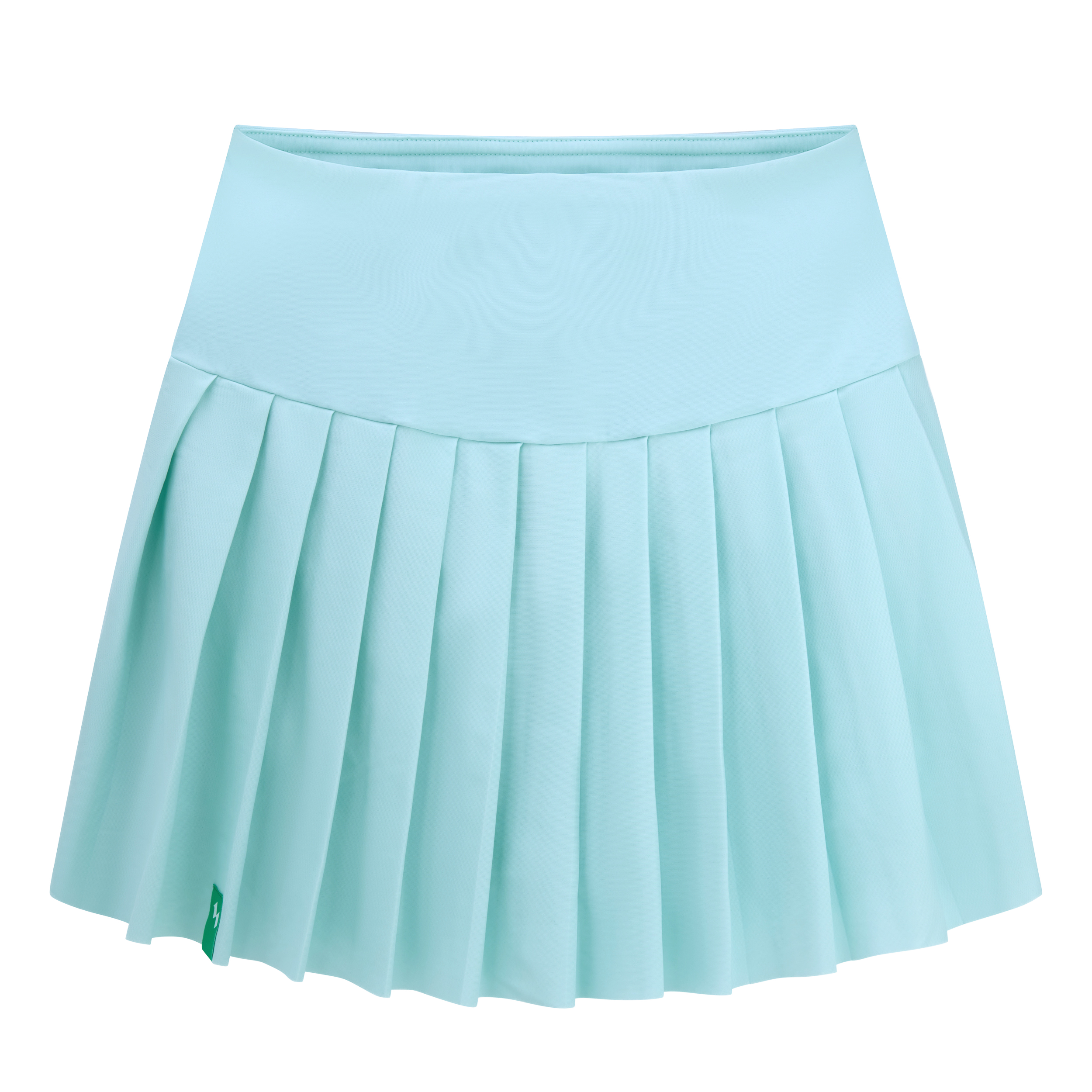 The Light Blue Bella High-Waisted Pickleball Skirt