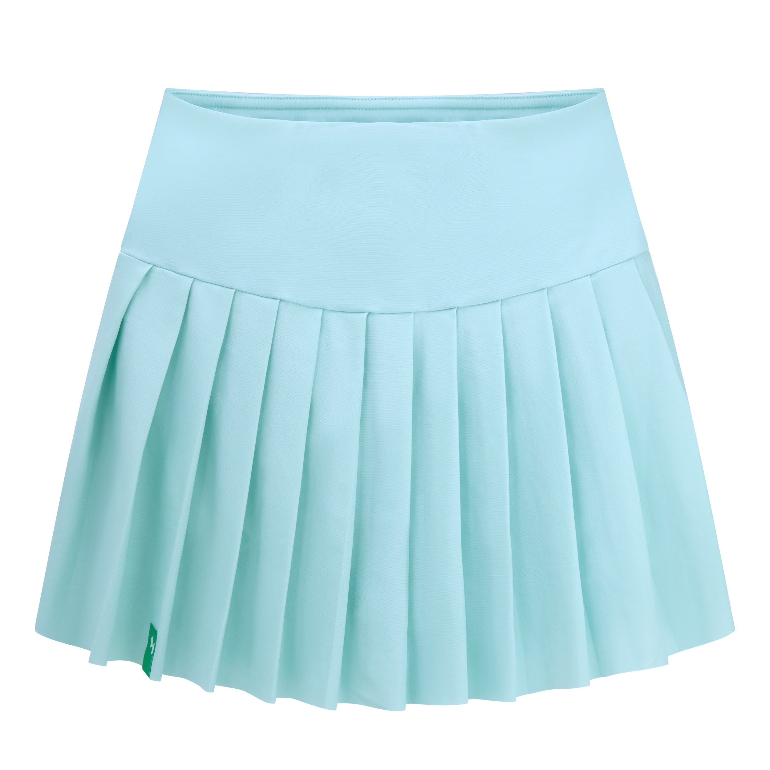 The Light Blue Bella High-Waisted Pickleball Skirt