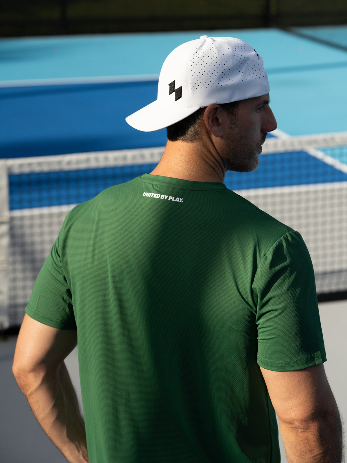 The Dark Green Ethan CoolPlay Pickleball Tee