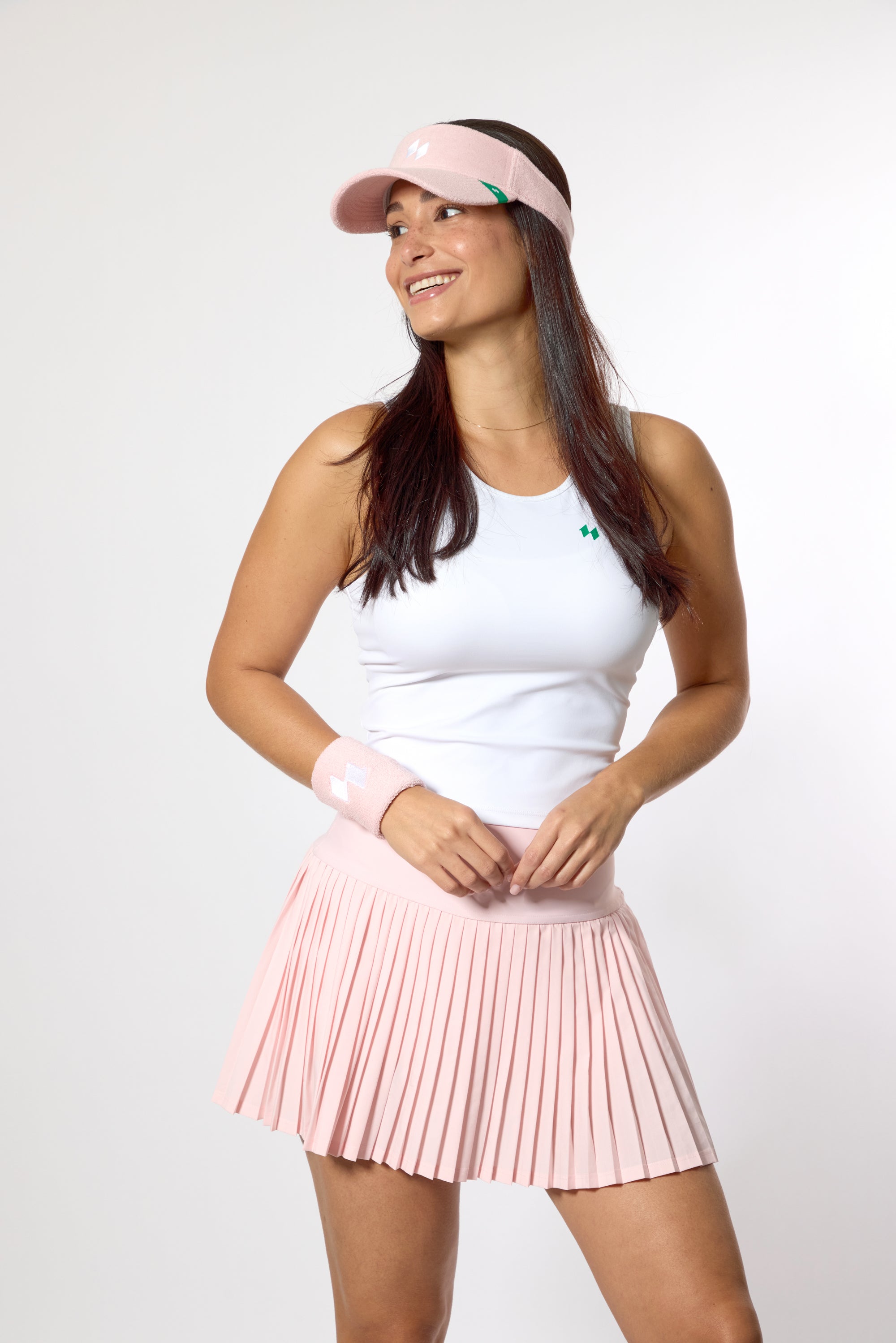 Light Pink Towel Visor