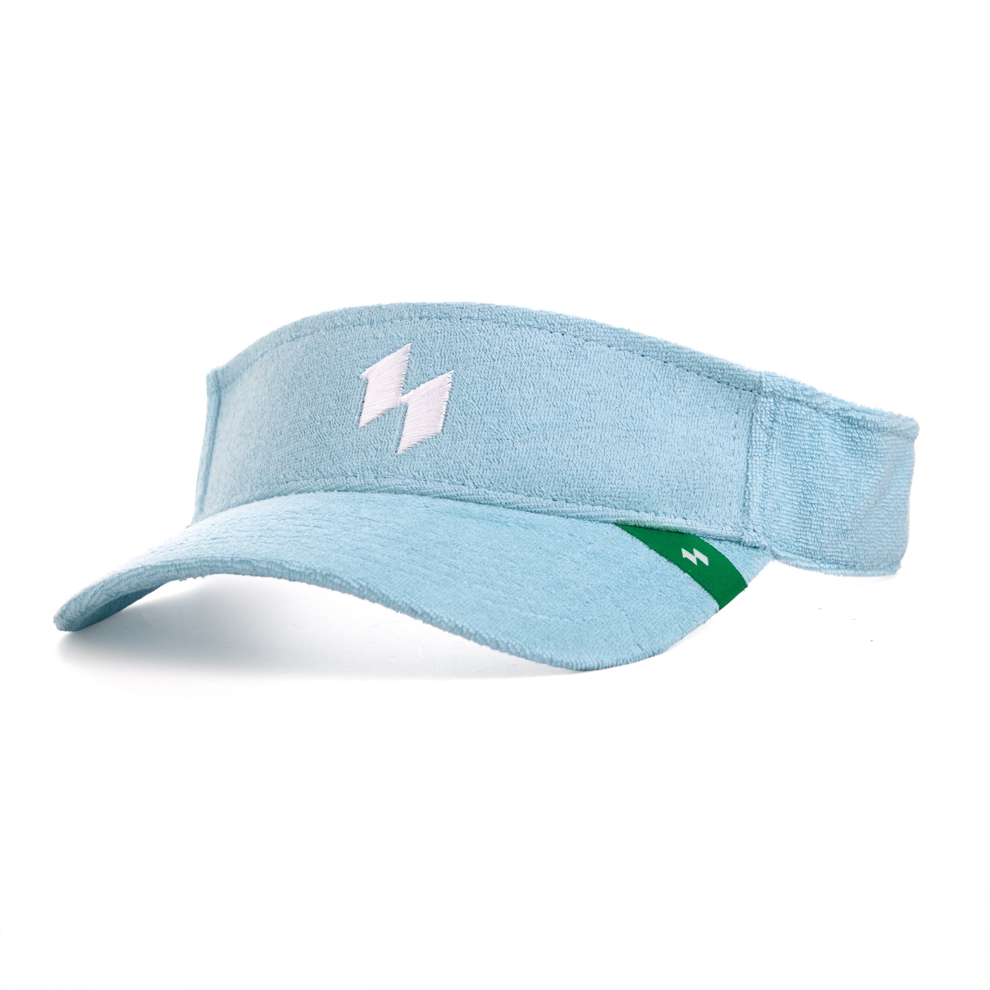 Light Blue Towel Visor