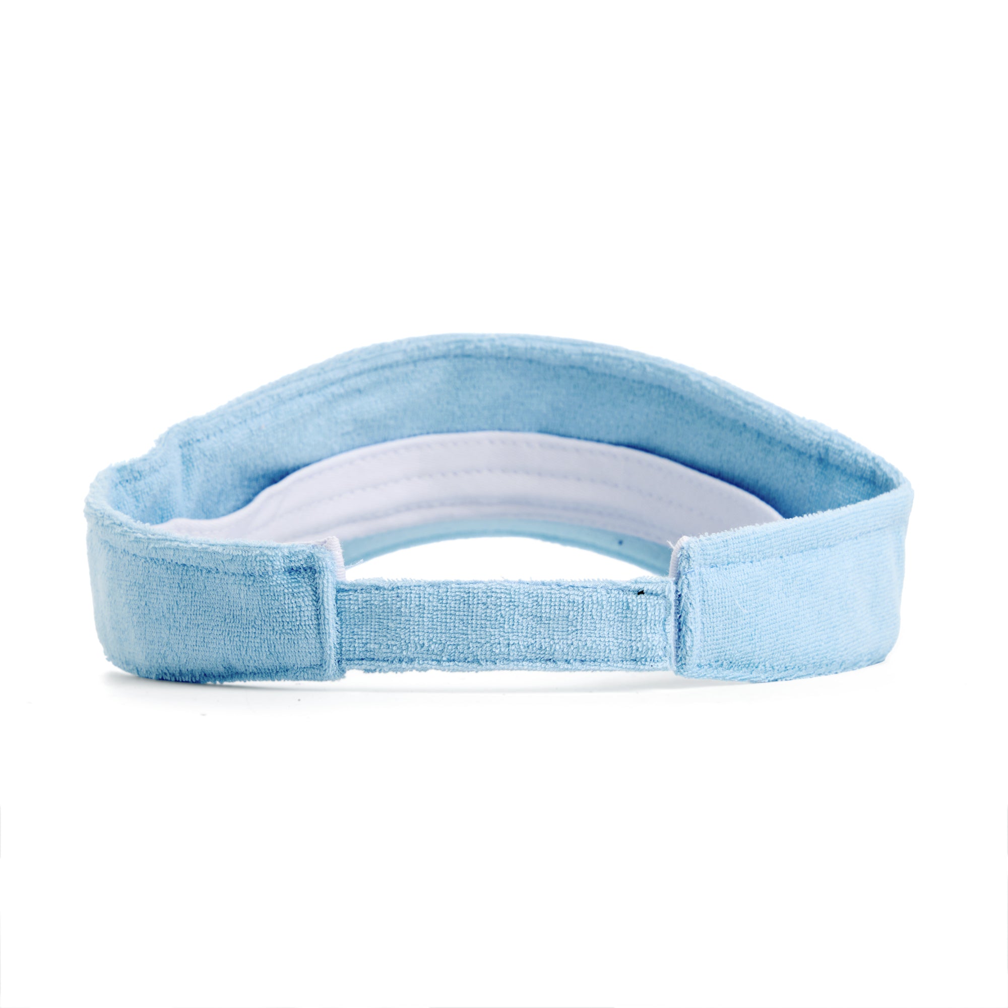 Light Blue Towel Visor