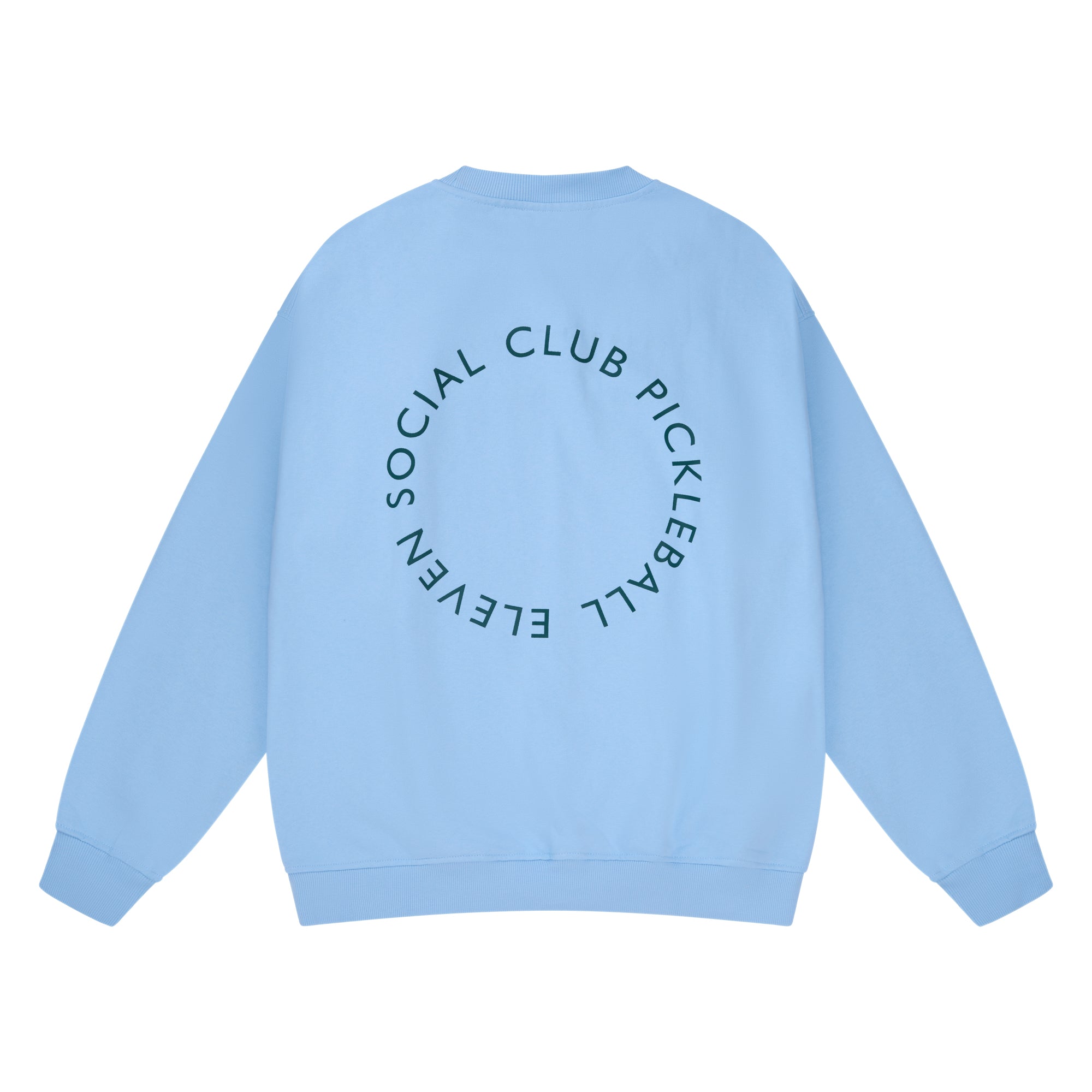 The Blue Courtside Crewneck