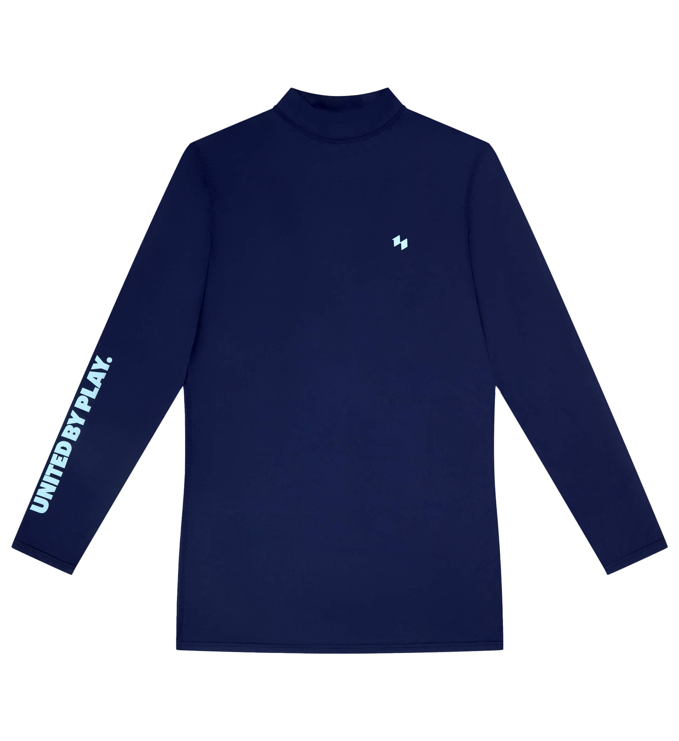 The Soft Navy Blue Isabella Long Sleeve UPF 50+ Pickleball Shirt
