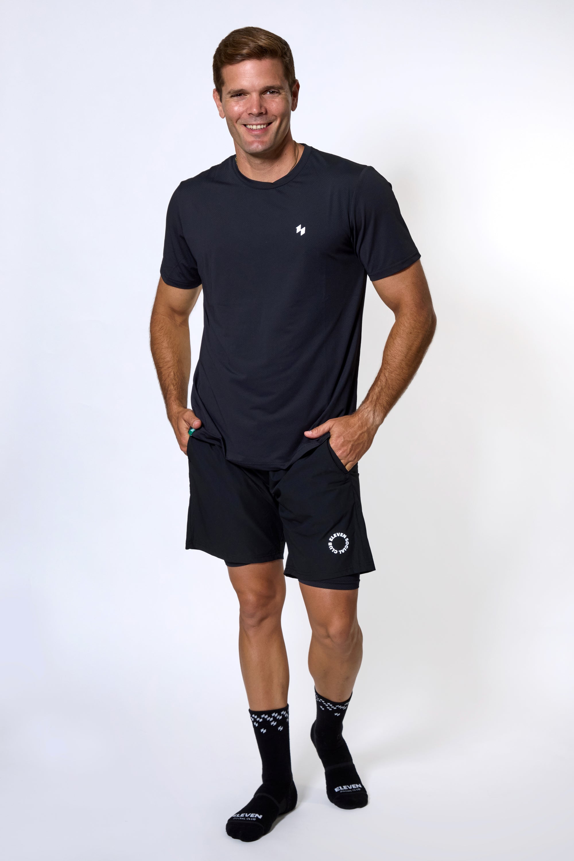 The Black Max Lined Pickleball Short
