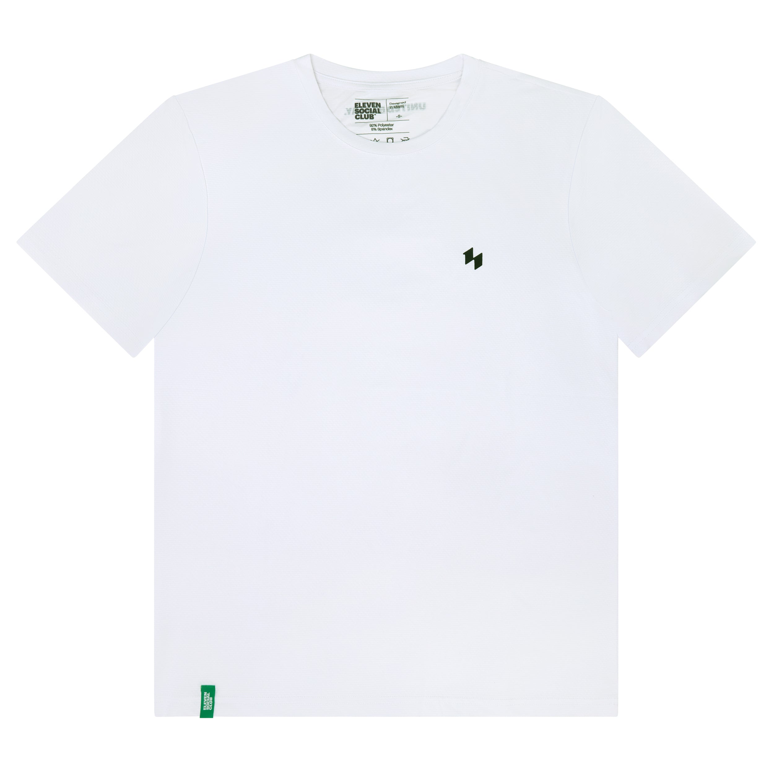 The White Ethan CoolPlay Pickleball Tee