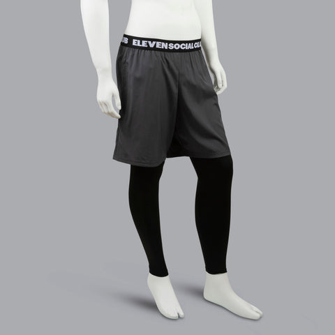 The Gray ProPlay Hybrid Short (black leggings)