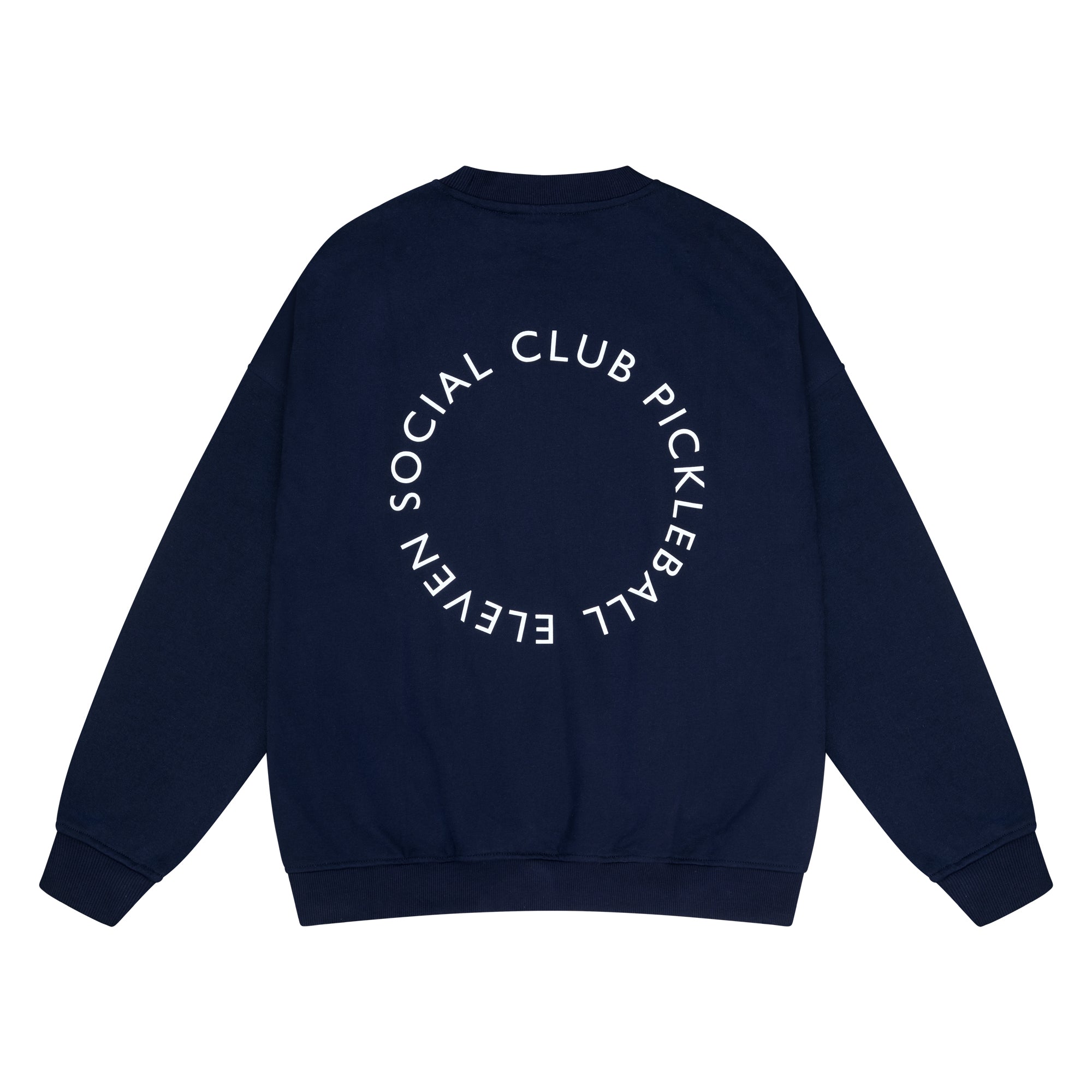 The Navy Blue Courtside Crewneck