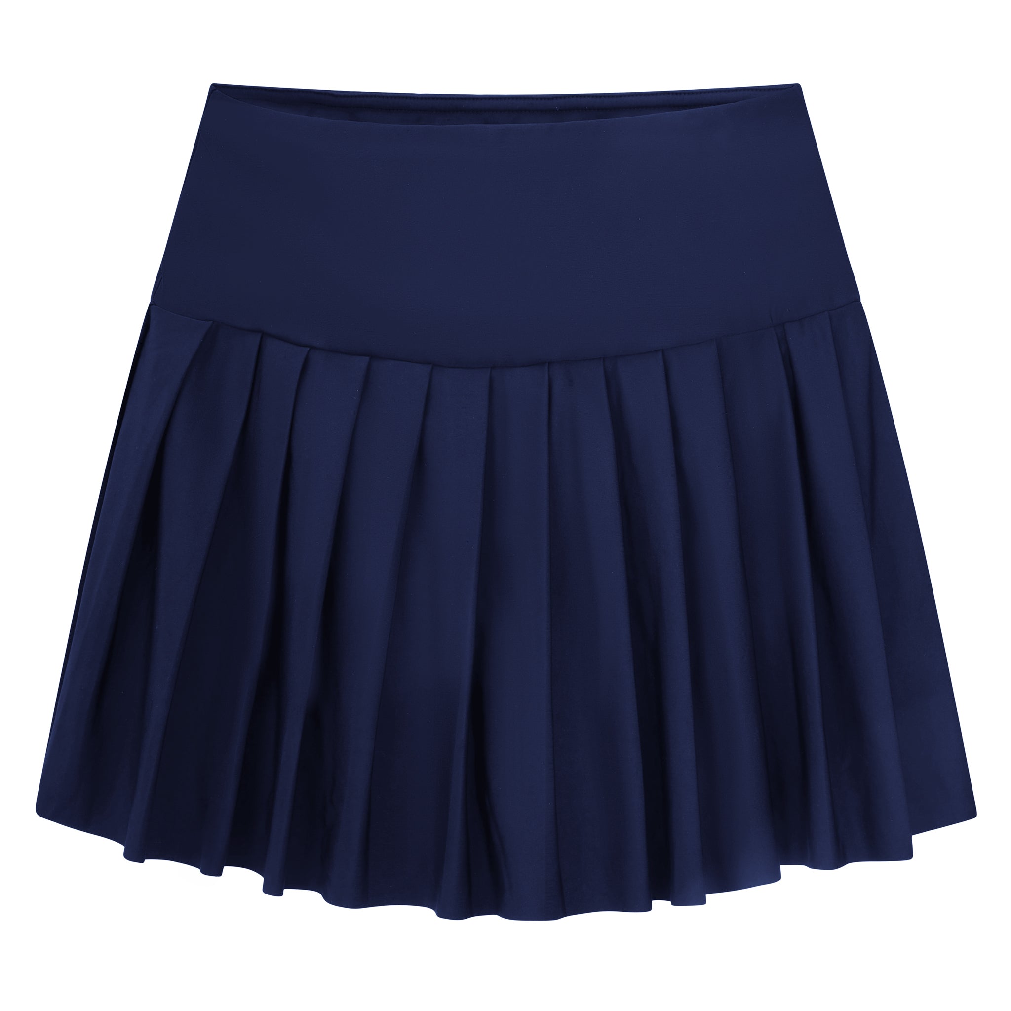 The Midnight Blue Bella High-Waisted Pickleball Skirt