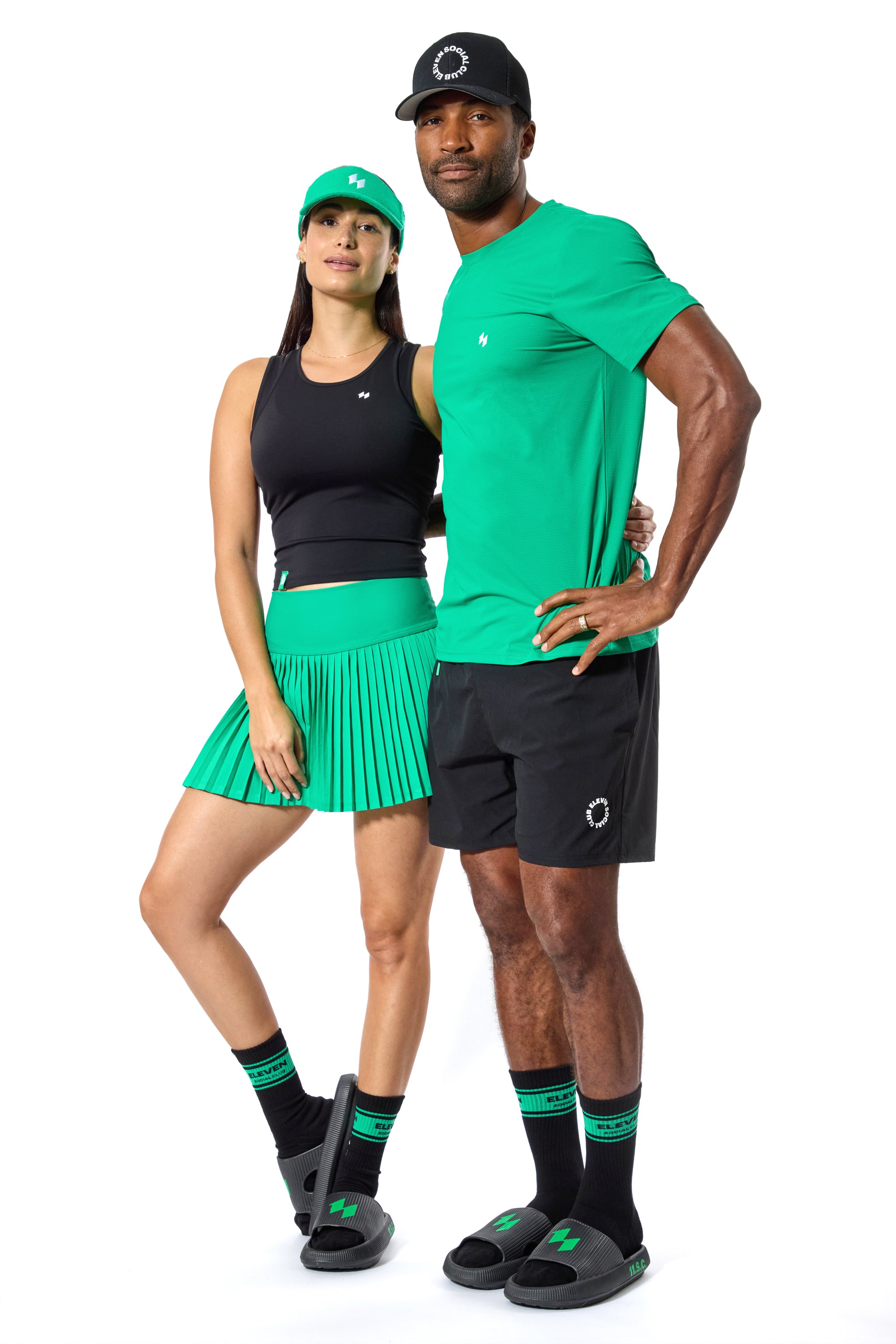 The Lime Green Avery Pickleball Skirt