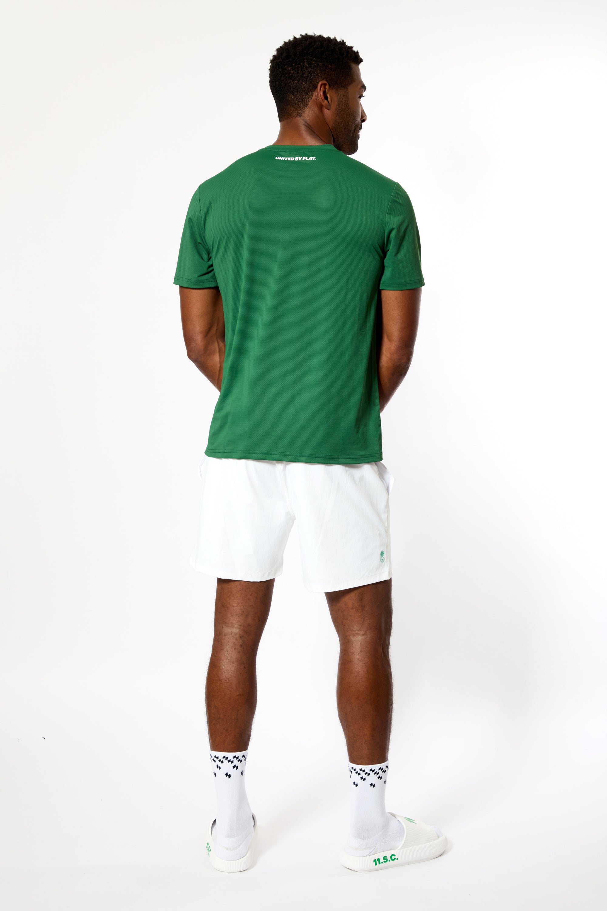 The Dark Green Ethan CoolPlay Pickleball Tee