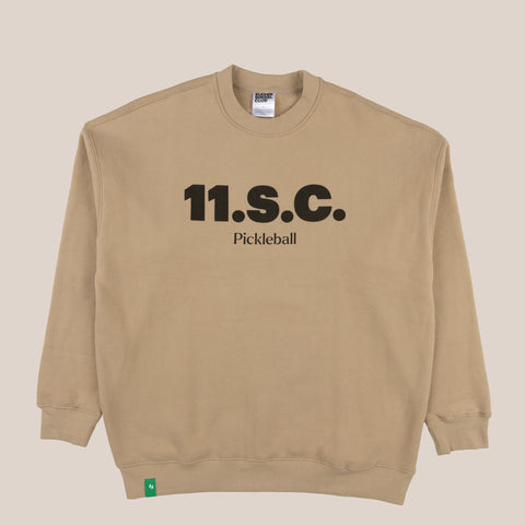 The Camel Heavyweight Cotton 11.S.C. Crewneck