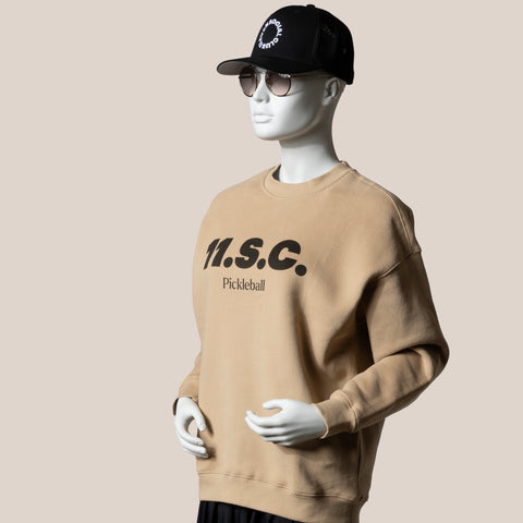 The Camel Heavyweight Cotton 11.S.C. Crewneck