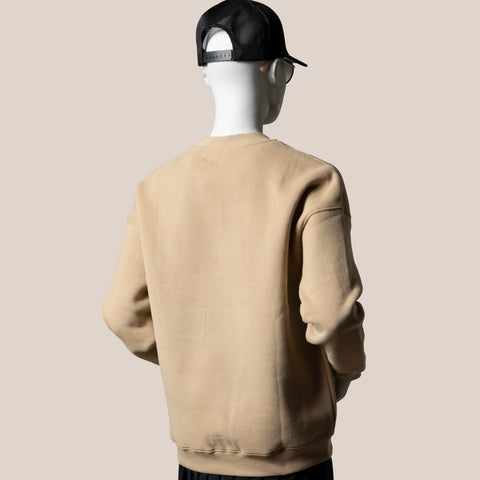 The Camel Heavyweight Cotton 11.S.C. Crewneck