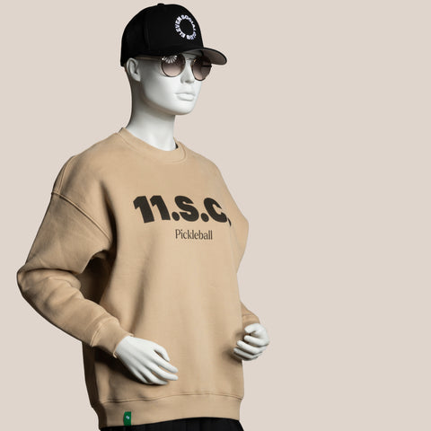 The Camel Heavyweight Cotton 11.S.C. Crewneck