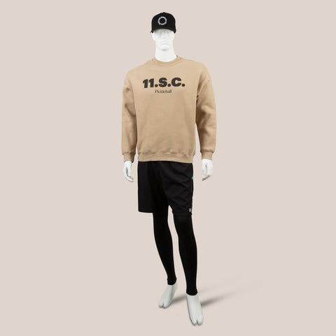 The Camel Heavyweight Cotton 11.S.C. Crewneck