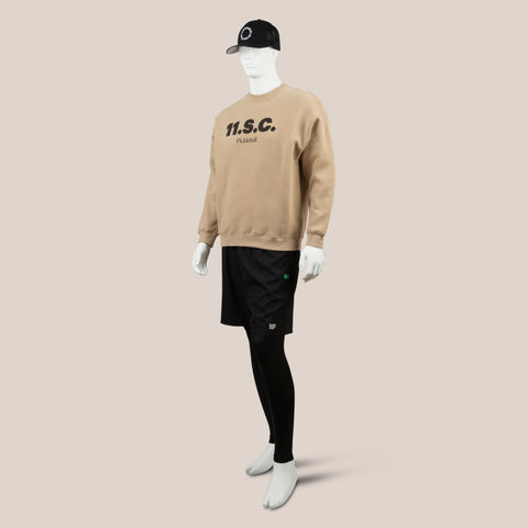 The Camel Heavyweight Cotton 11.S.C. Crewneck