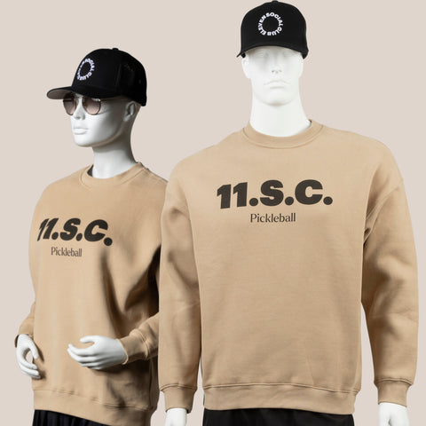 The Camel Heavyweight Cotton 11.S.C. Crewneck