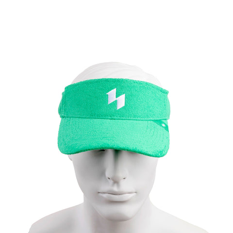 The Lime Breeze Towel Cotton Visor