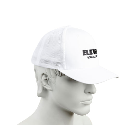 The White Signature Trucker Hat