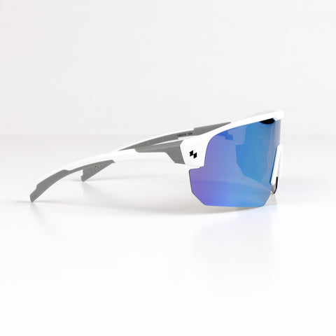 Ace Shield Polarized Sunglasses (White frame)