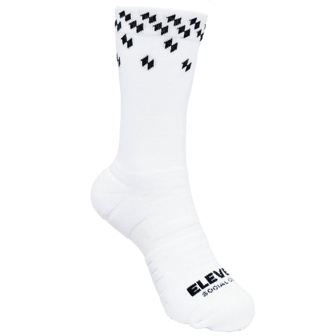 The White Triumph Pickleball Socks (2 pairs)