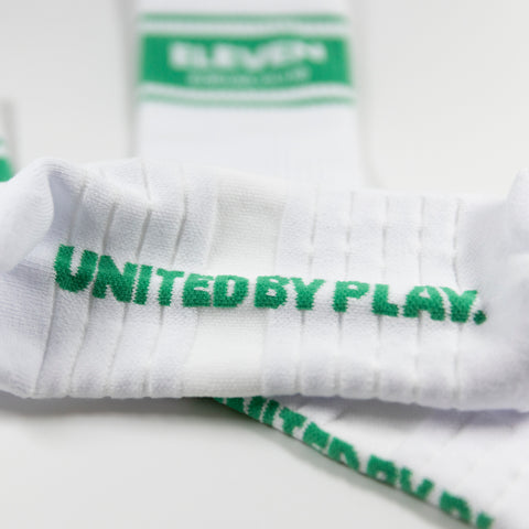 The White Victory Pickleball Socks (2 pairs)