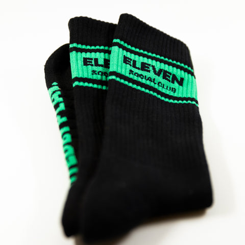 The Black Victory Pickleball Socks (2 pairs)