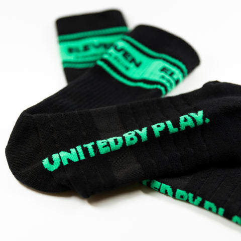 The Black Victory Pickleball Socks (2 pairs)