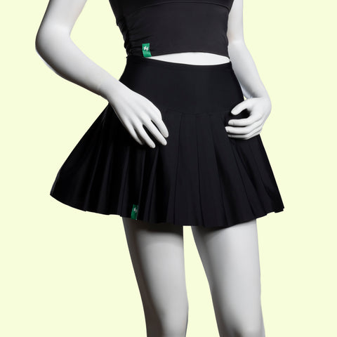 The Black Bella High-Waisted Performance Skirt