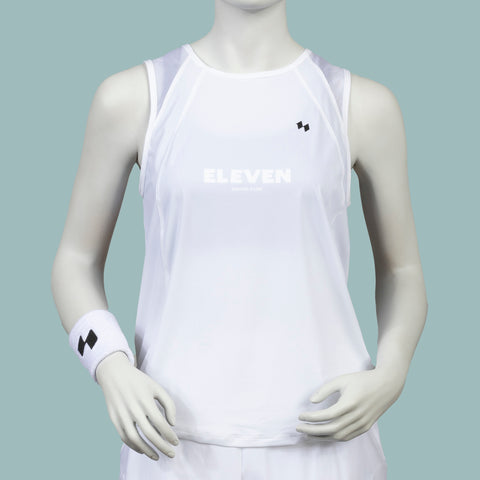 The White Quinn Mesh Performance Top