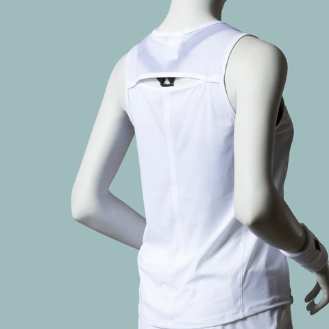 The White Quinn Mesh Performance Top