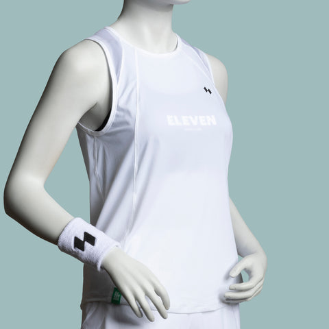 The White Quinn Mesh Performance Top